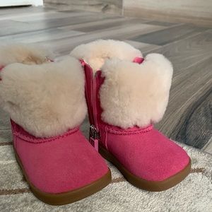Baby Girl's Ramona Faux-Shearling & Suede Boot